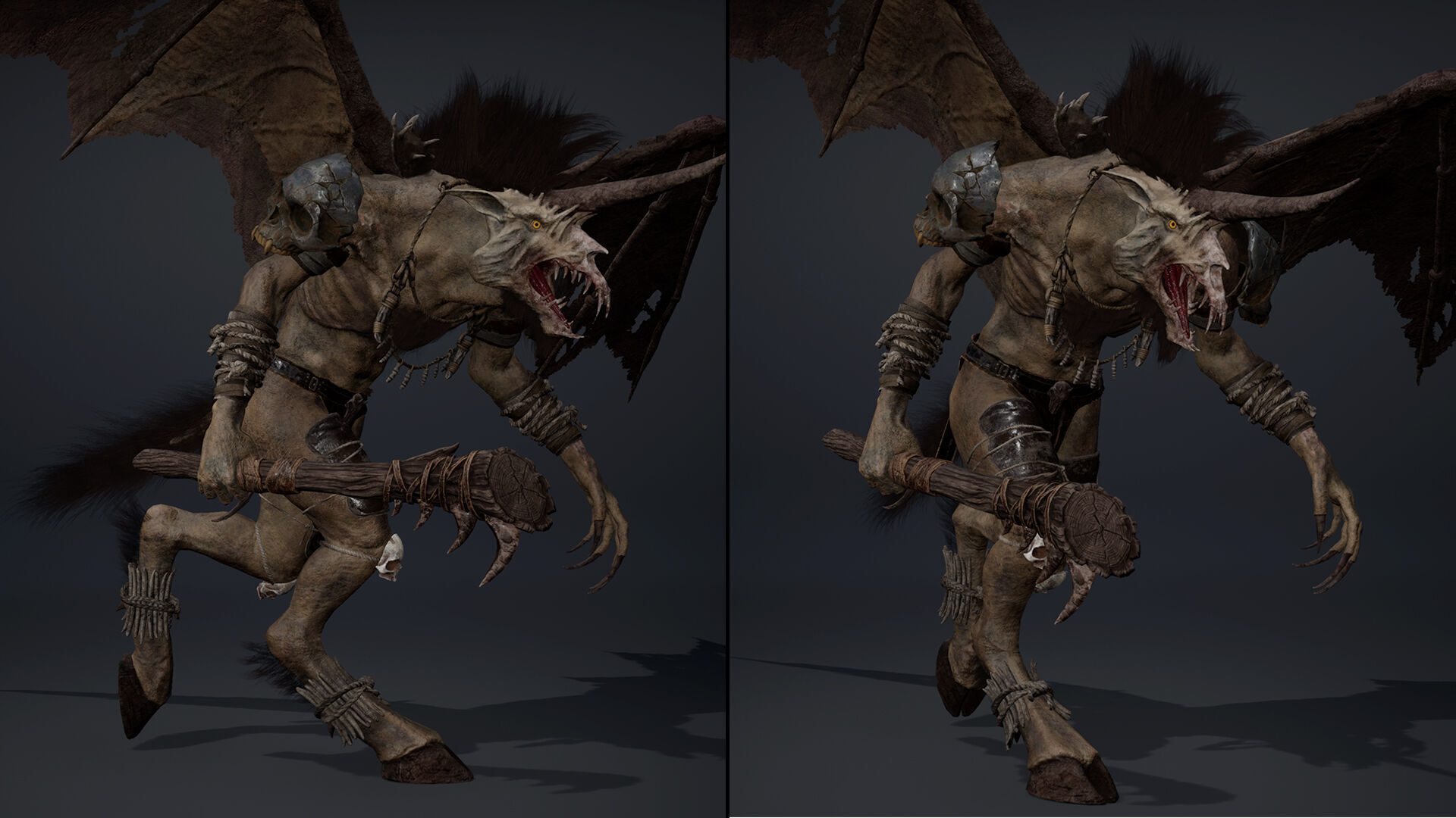 Ashenwing Furry Low-poly 3D model_25