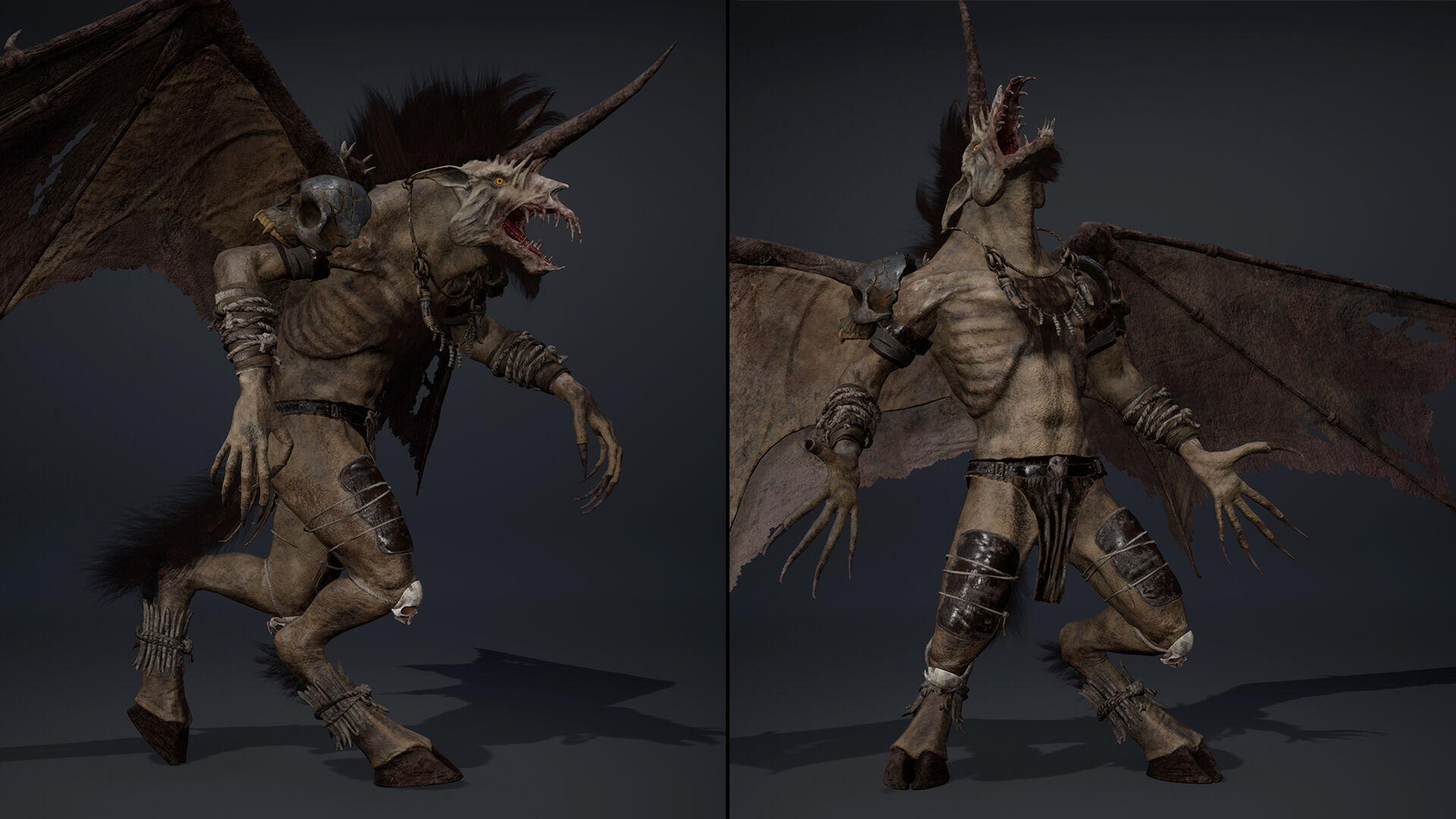 Ashenwing Furry Low-poly 3D model_14