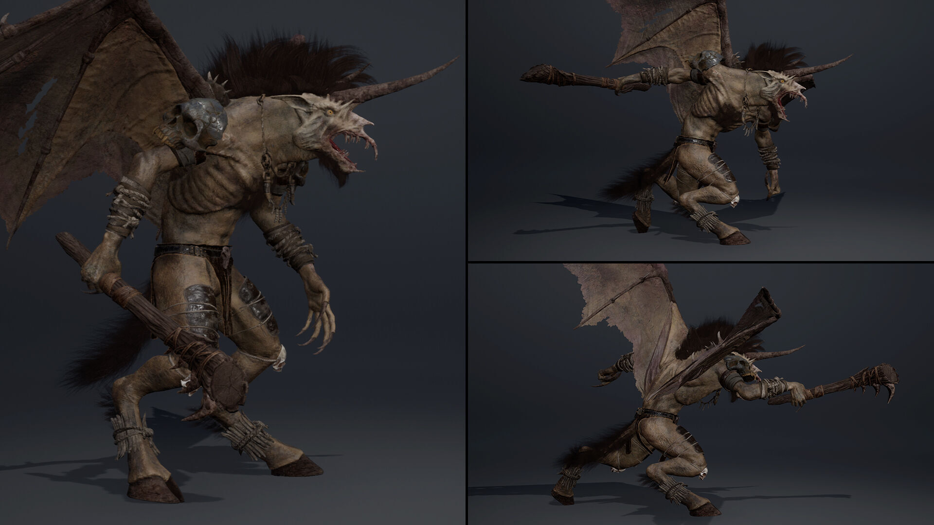 Ashenwing Furry Low-poly 3D model_7