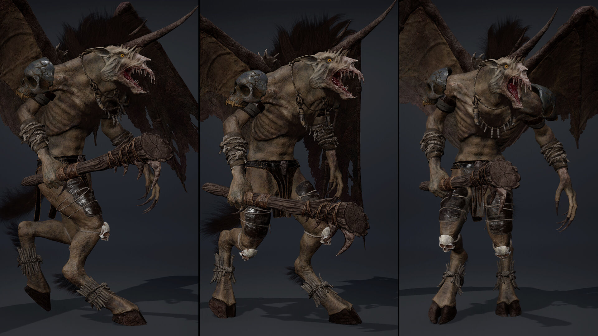 Ashenwing Furry Low-poly 3D model_23