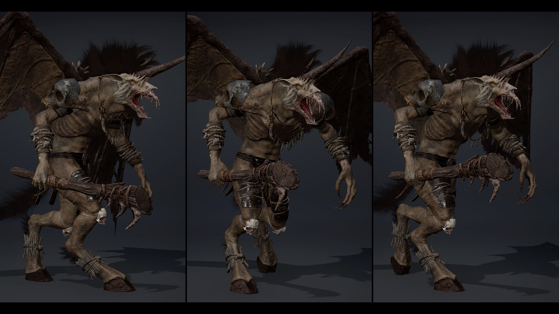 Ashenwing Furry Low-poly 3D model_10