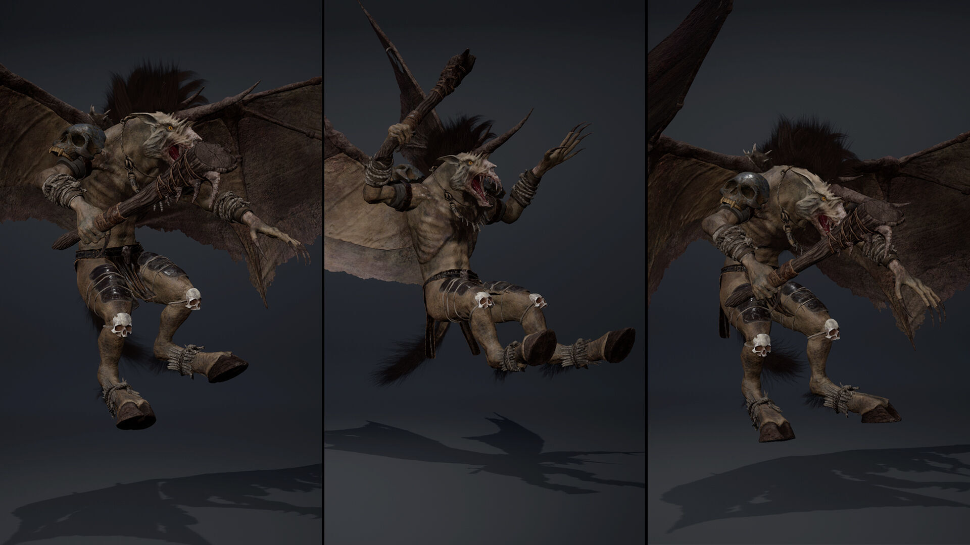 Ashenwing Furry Low-poly 3D model_9