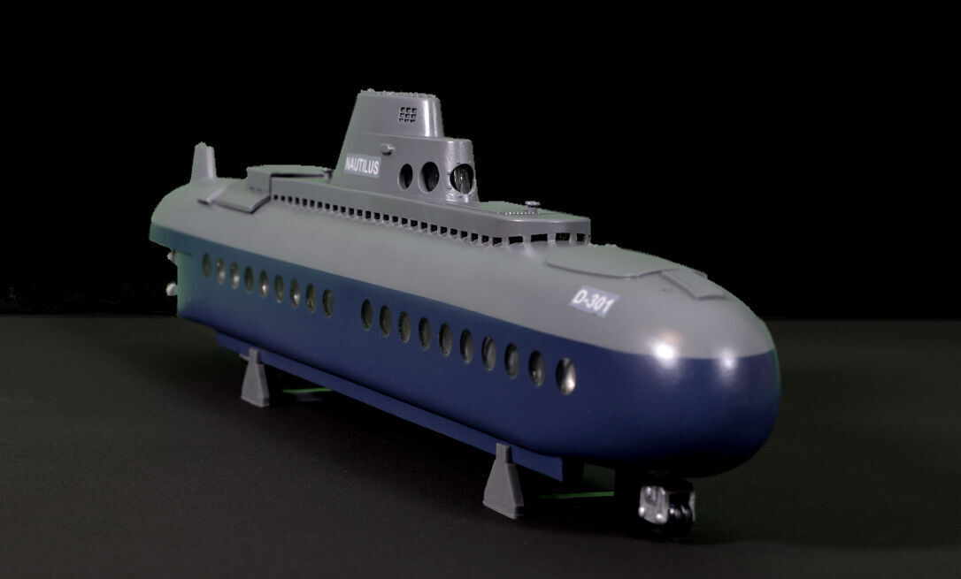 Submarine of Submarine Voyage 3D print model_3
