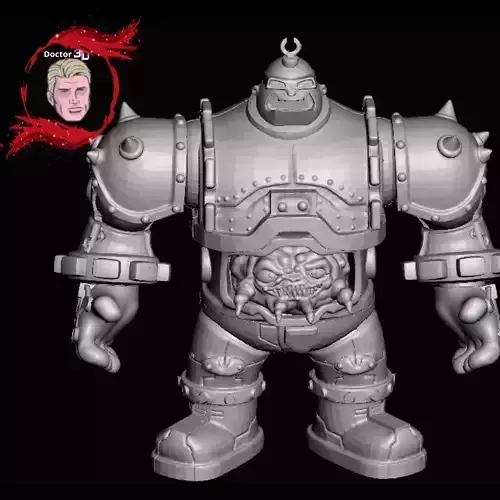 Krang  Teenage Mutant Ninja Turtles figura articulada