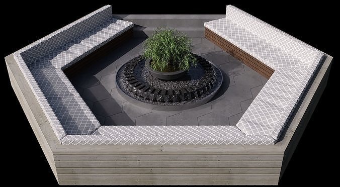 SITTING AREA NO3 A 3D model