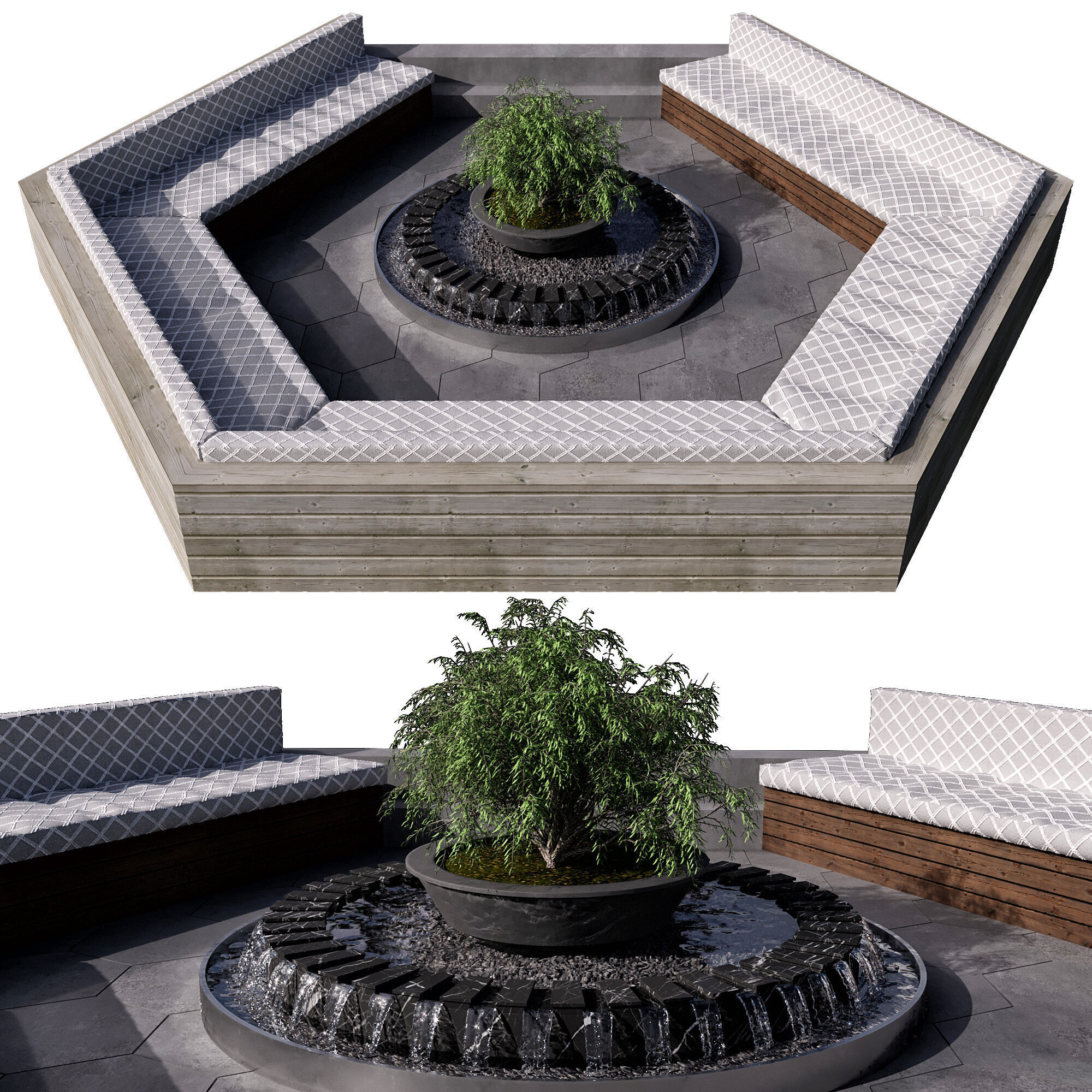 SITTING AREA NO3 A 3D model_4