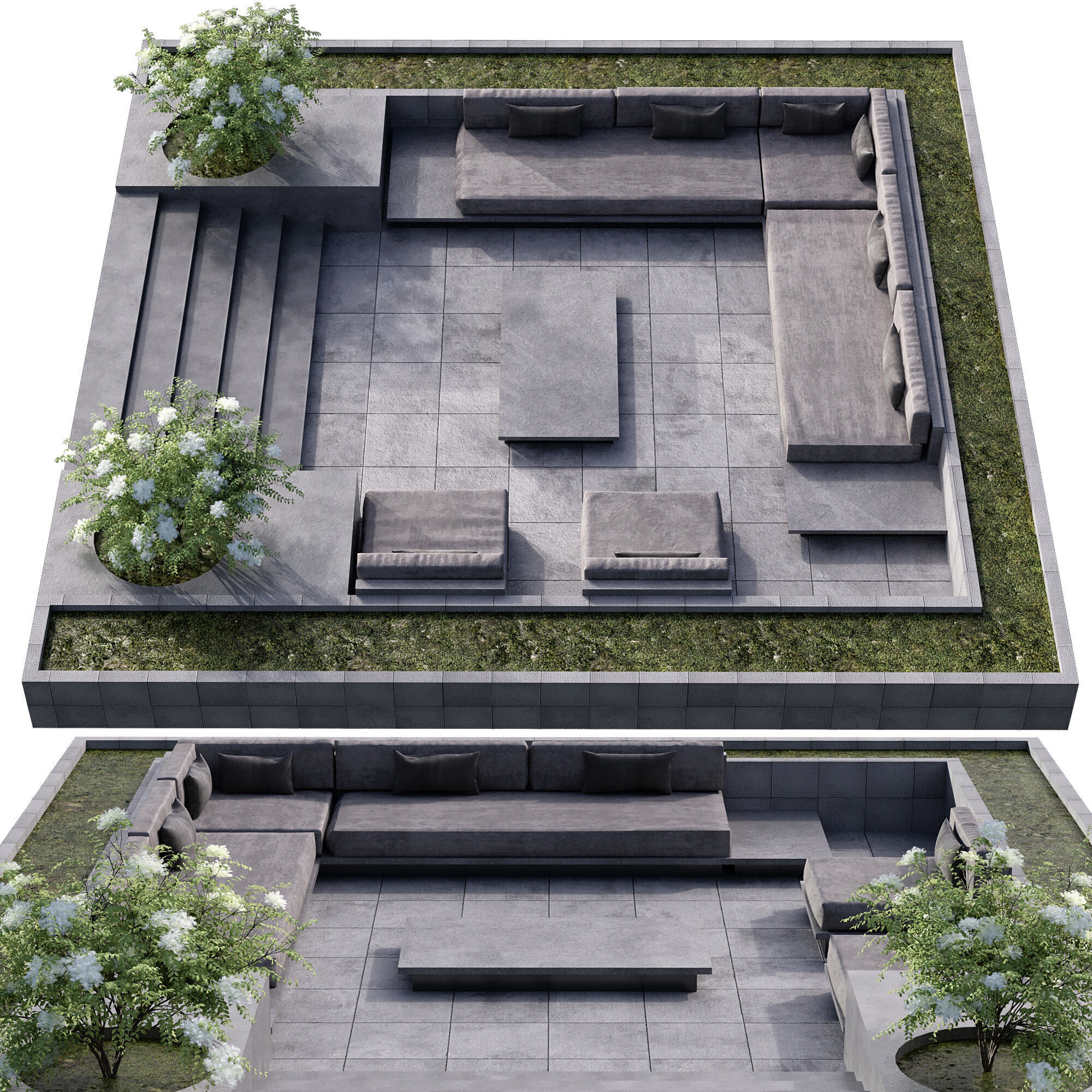 SITTING AREA NO14 A 3D model_5