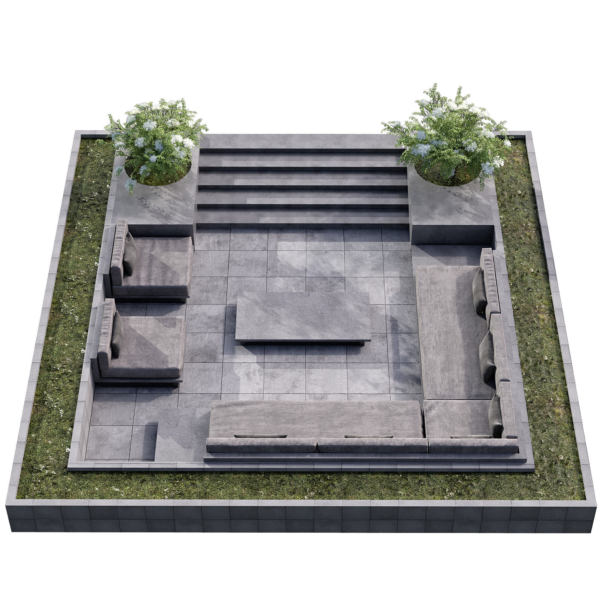 SITTING AREA NO14 A 3D model_4