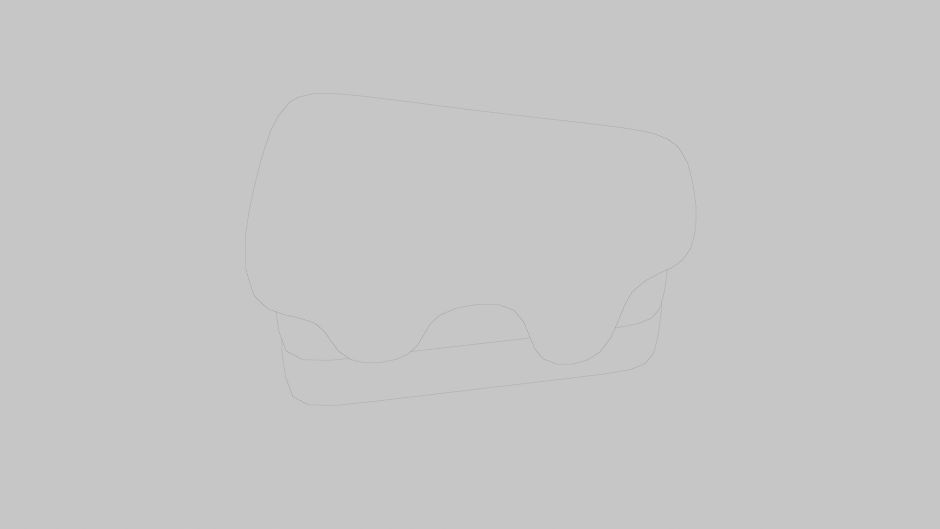 Pastry Low-poly 3D model_16