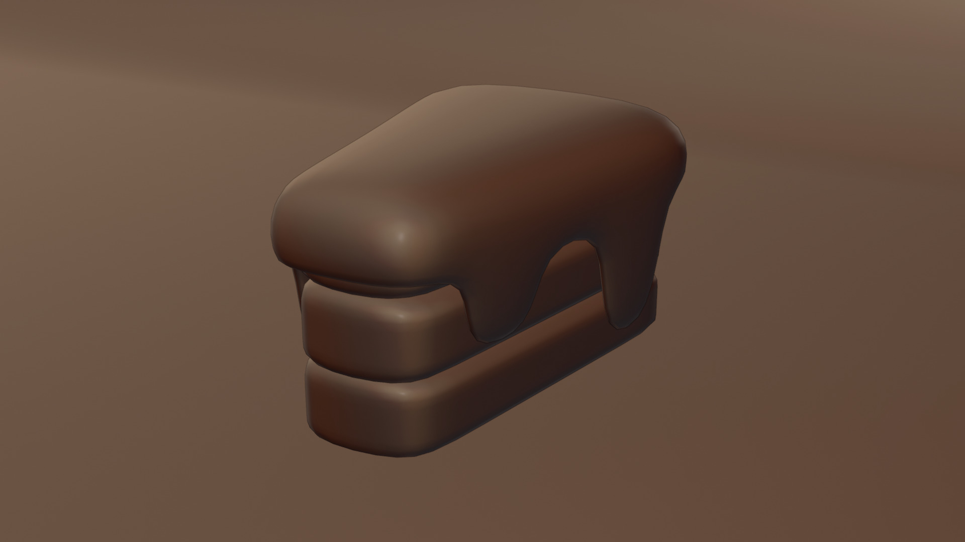 Pastry Low-poly 3D model_11