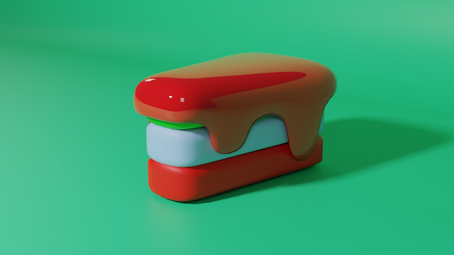 Pastry Low-poly 3D model_22