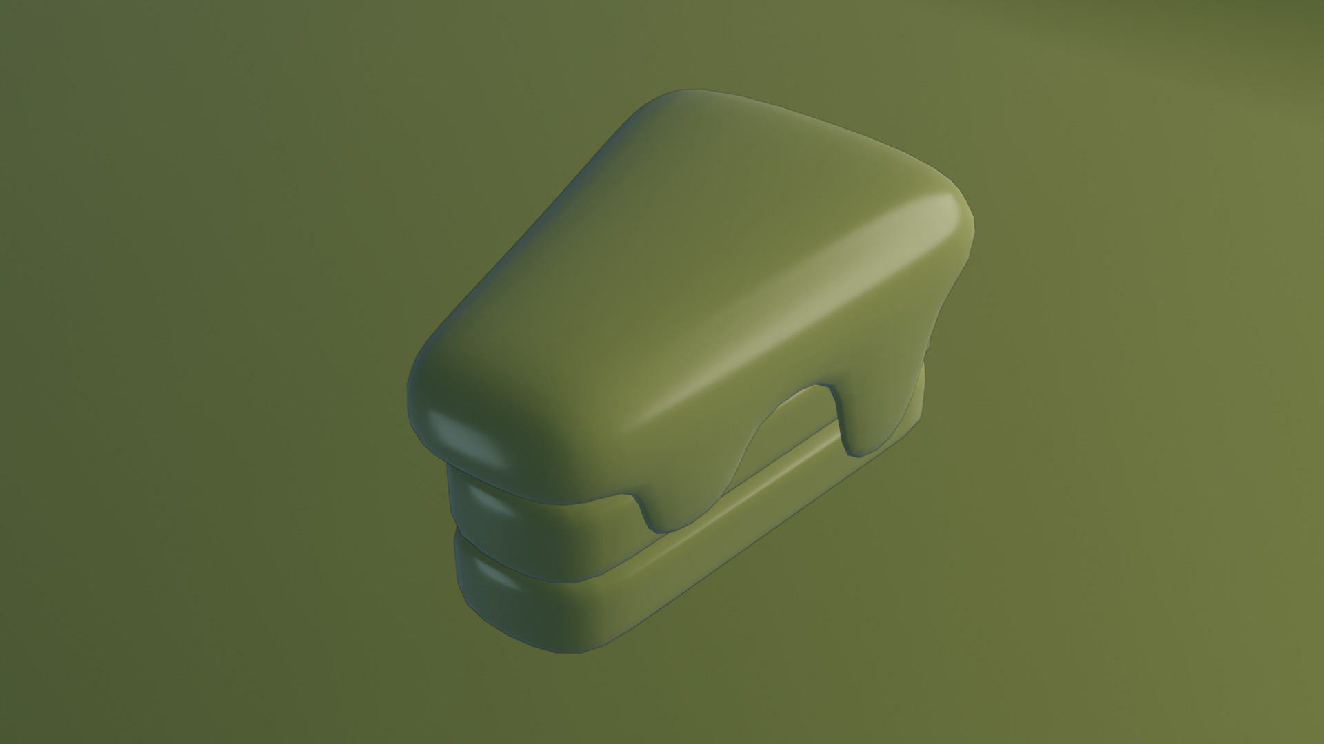 Pastry Low-poly 3D model_15