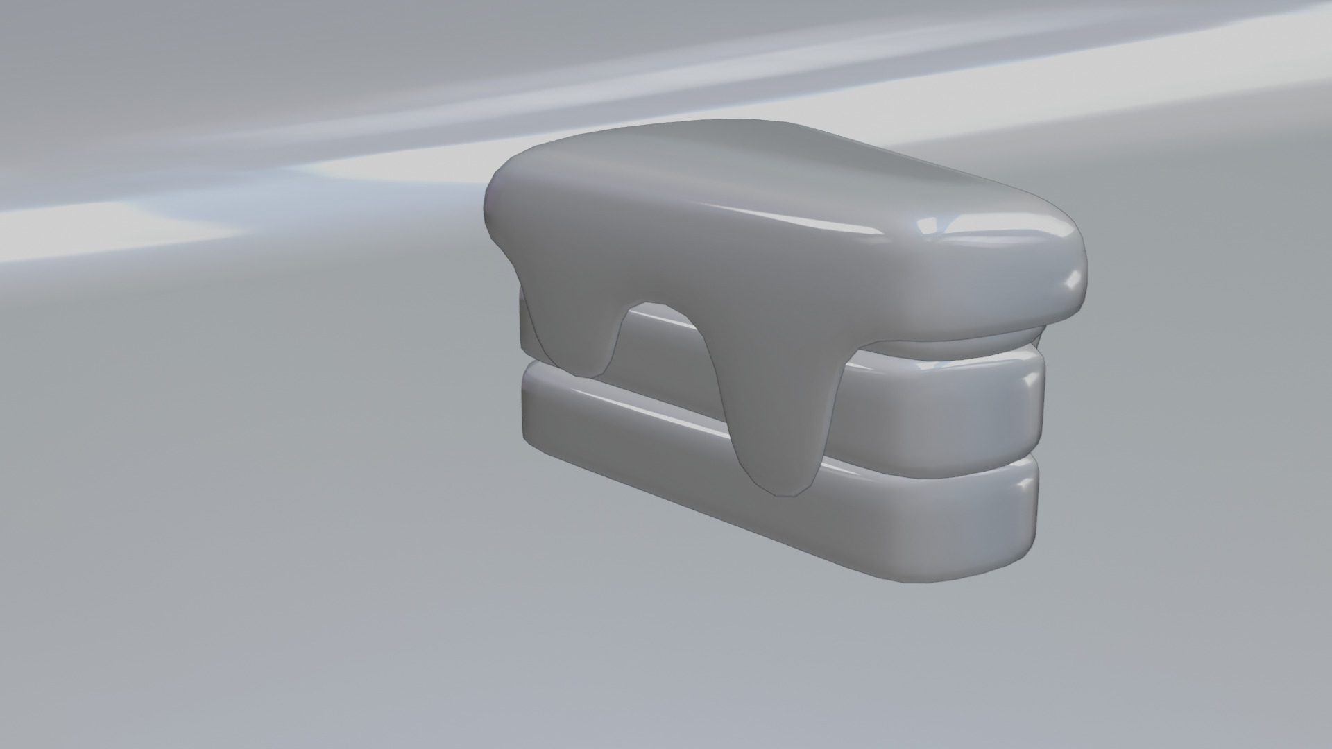 Pastry Low-poly 3D model_6