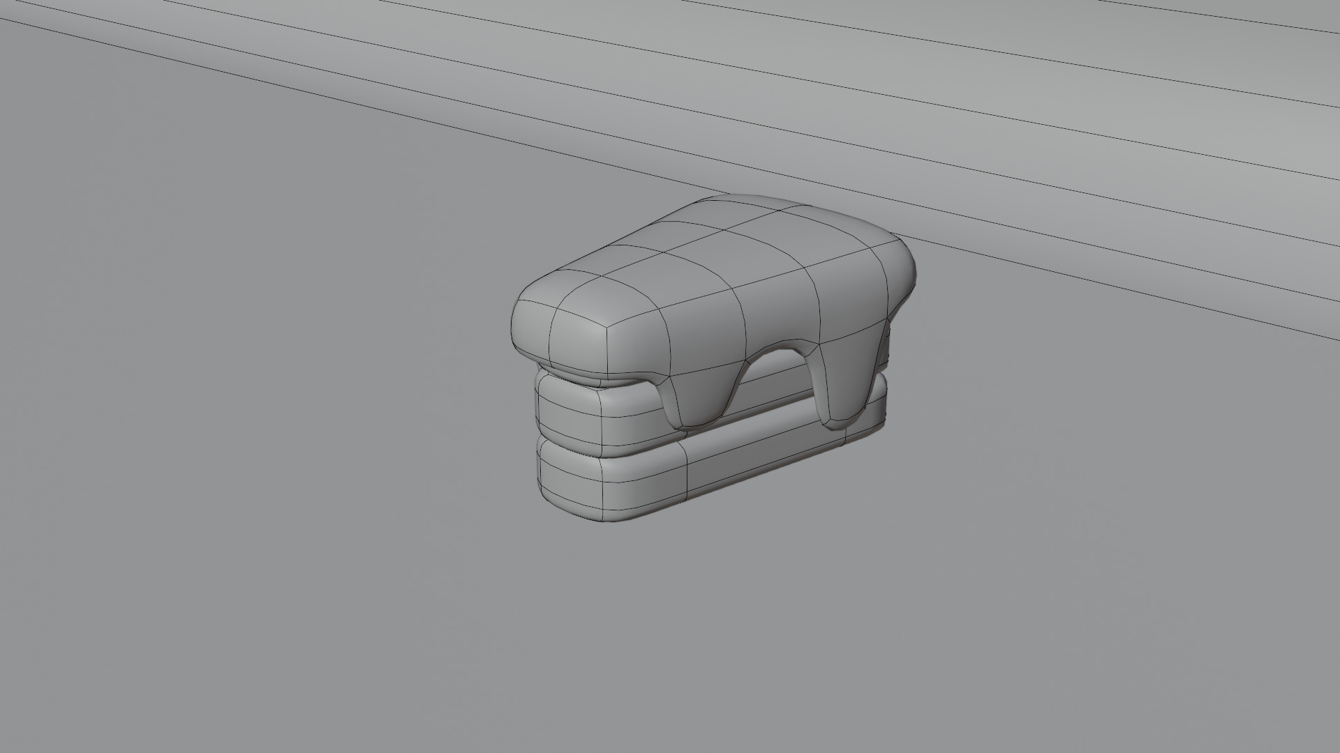 Pastry Low-poly 3D model_18