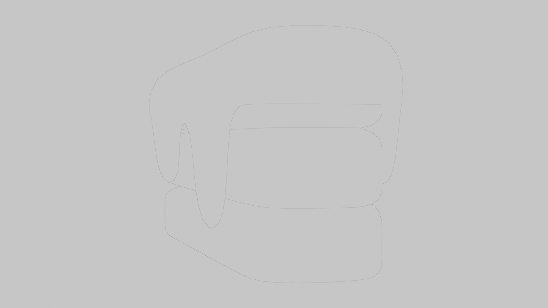 Pastry Low-poly 3D model_17