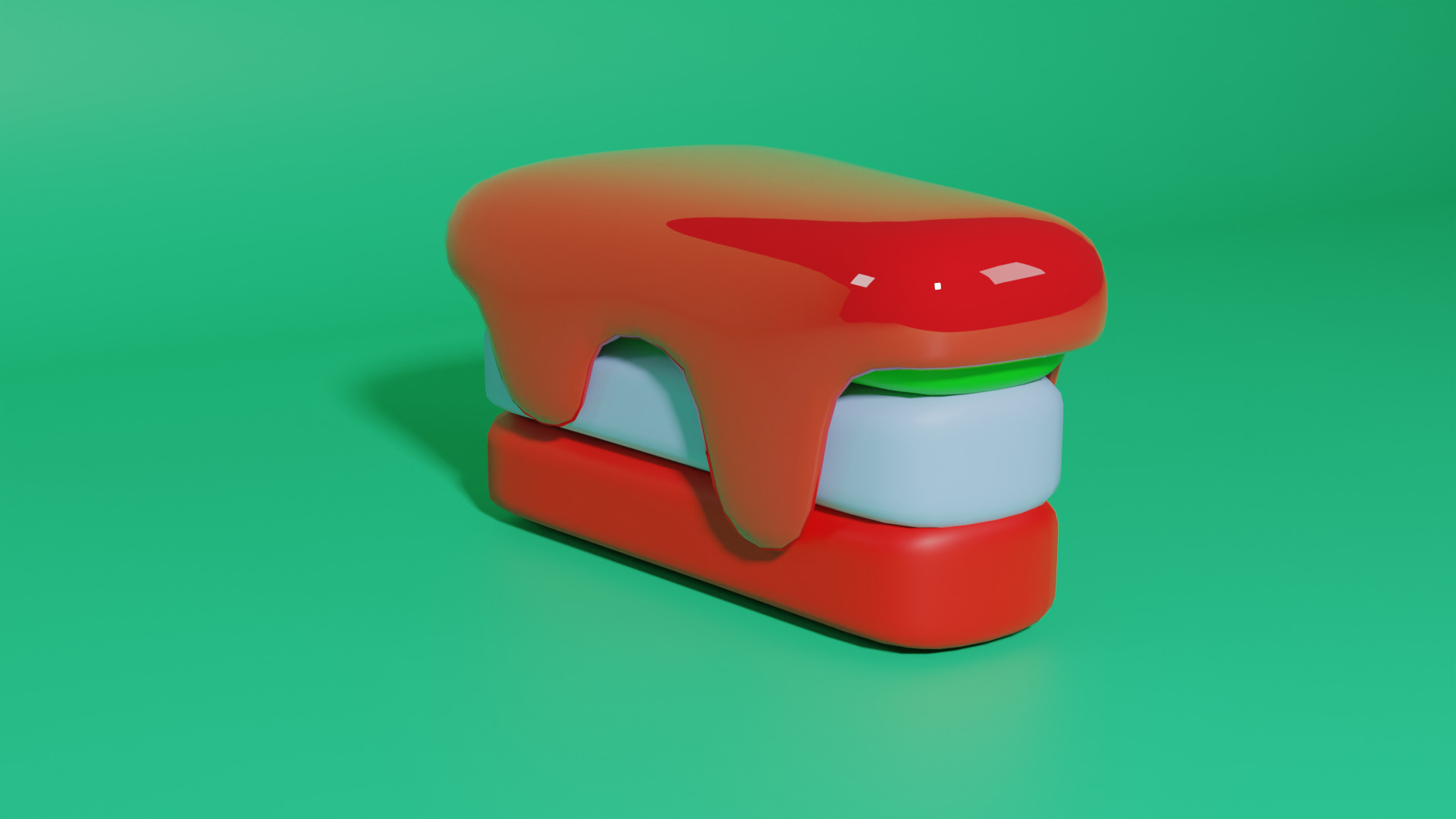 Pastry Low-poly 3D model_21