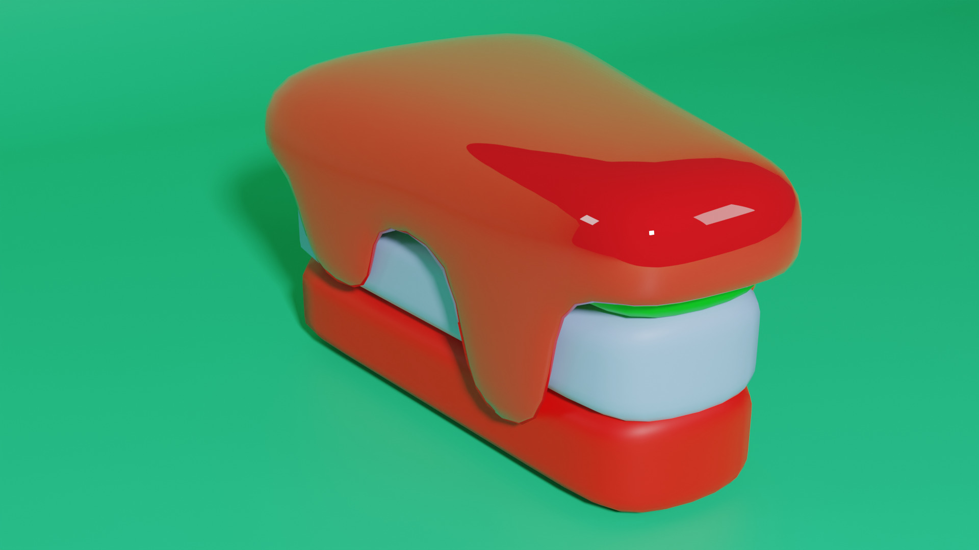 Pastry Low-poly 3D model_19