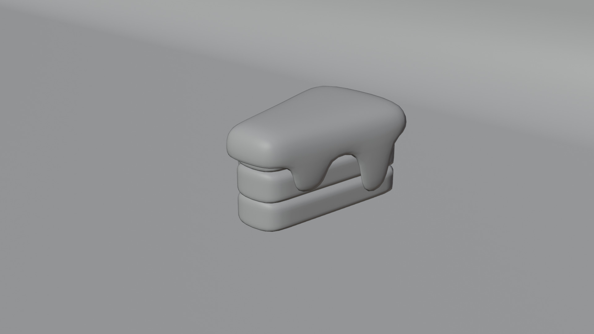 Pastry Low-poly 3D model_12