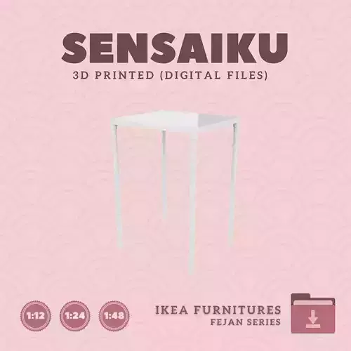 27 FEJAN Table for Miniature Dollhouse - IKEA - 3D Print