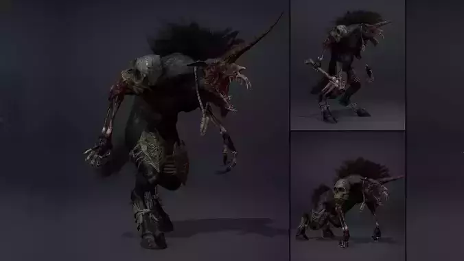 Ashenhorn Damaged Brutal