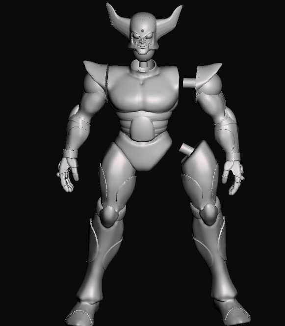 Febo CYBORG V1 3D print model_6