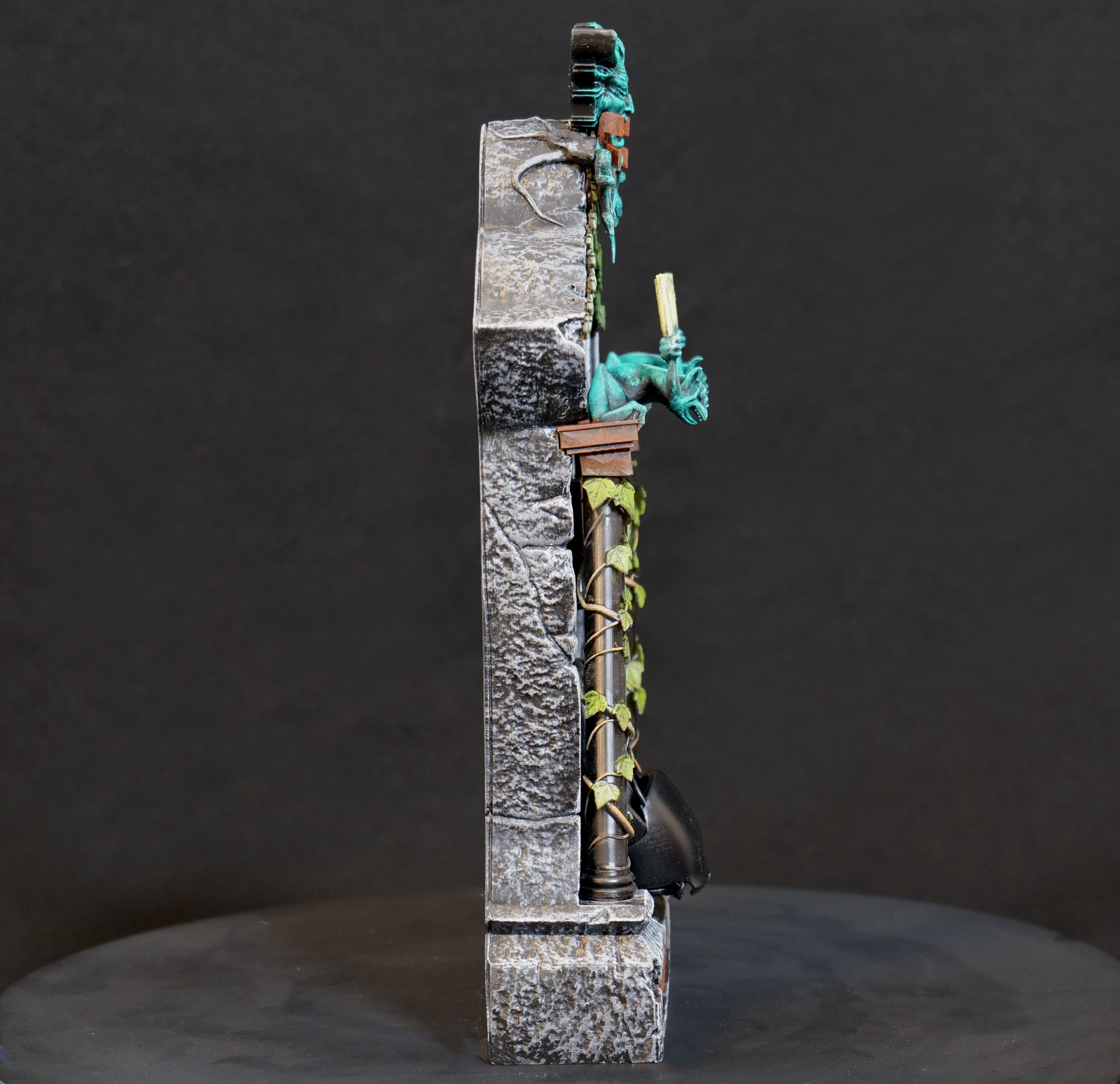 Haunted Mansion Tombstone 3D print model_5