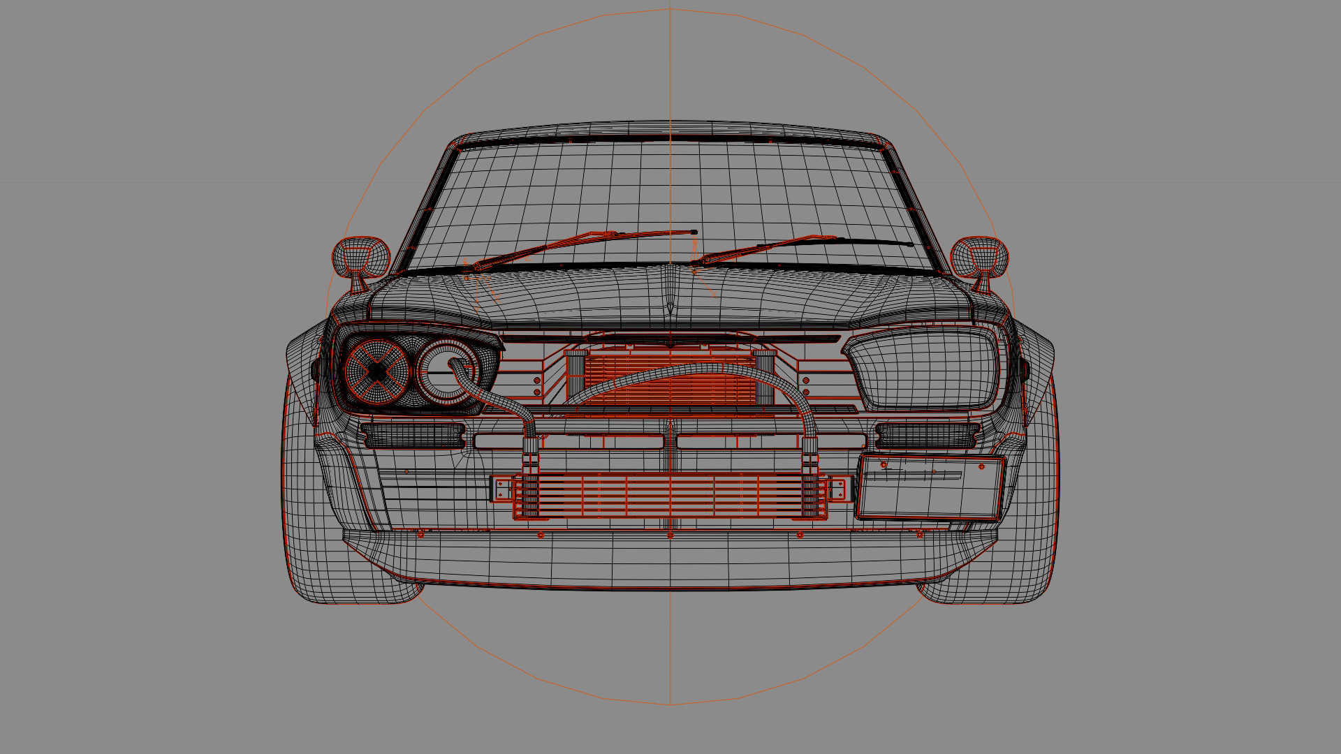 Car 3D model Hakosuka 3D model_4