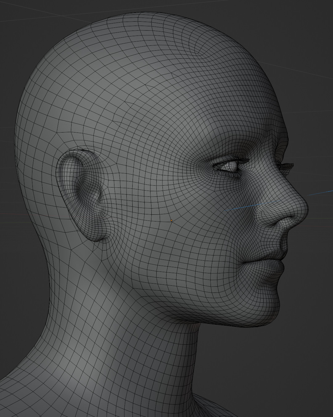 Mason Thames Hipo Low-poly 3D model_3