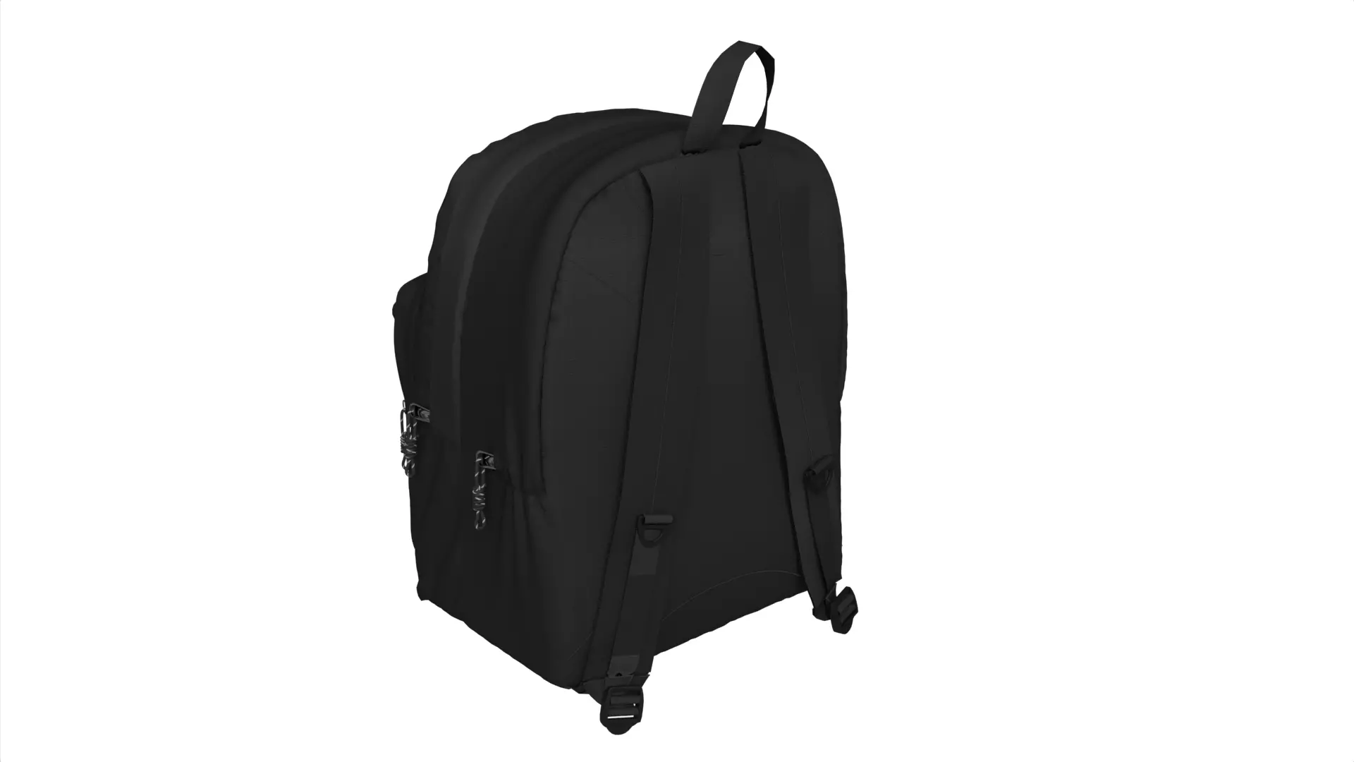 Pinnacle Backpack Low-poly 3D model_5