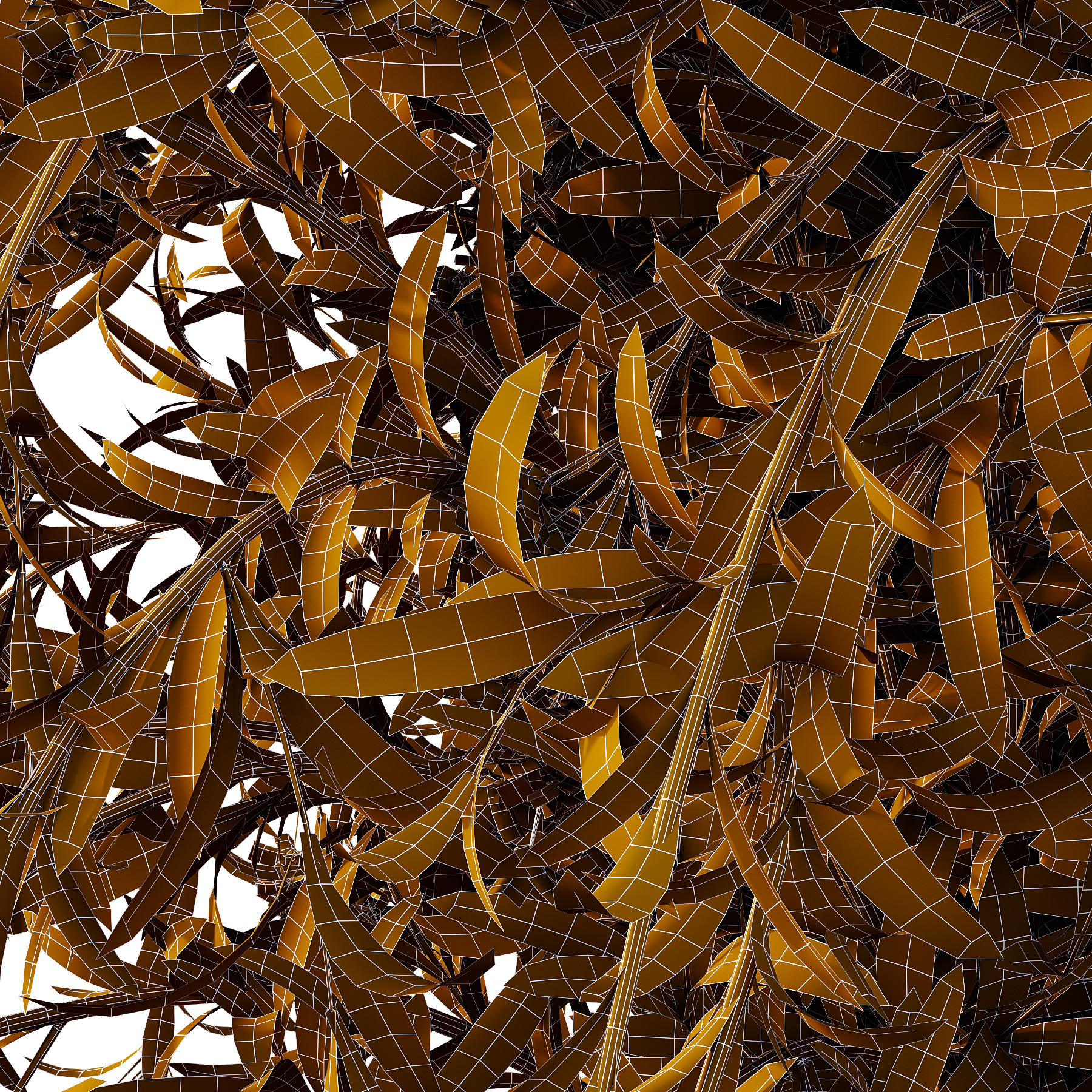 Different bush 10 3D model_6