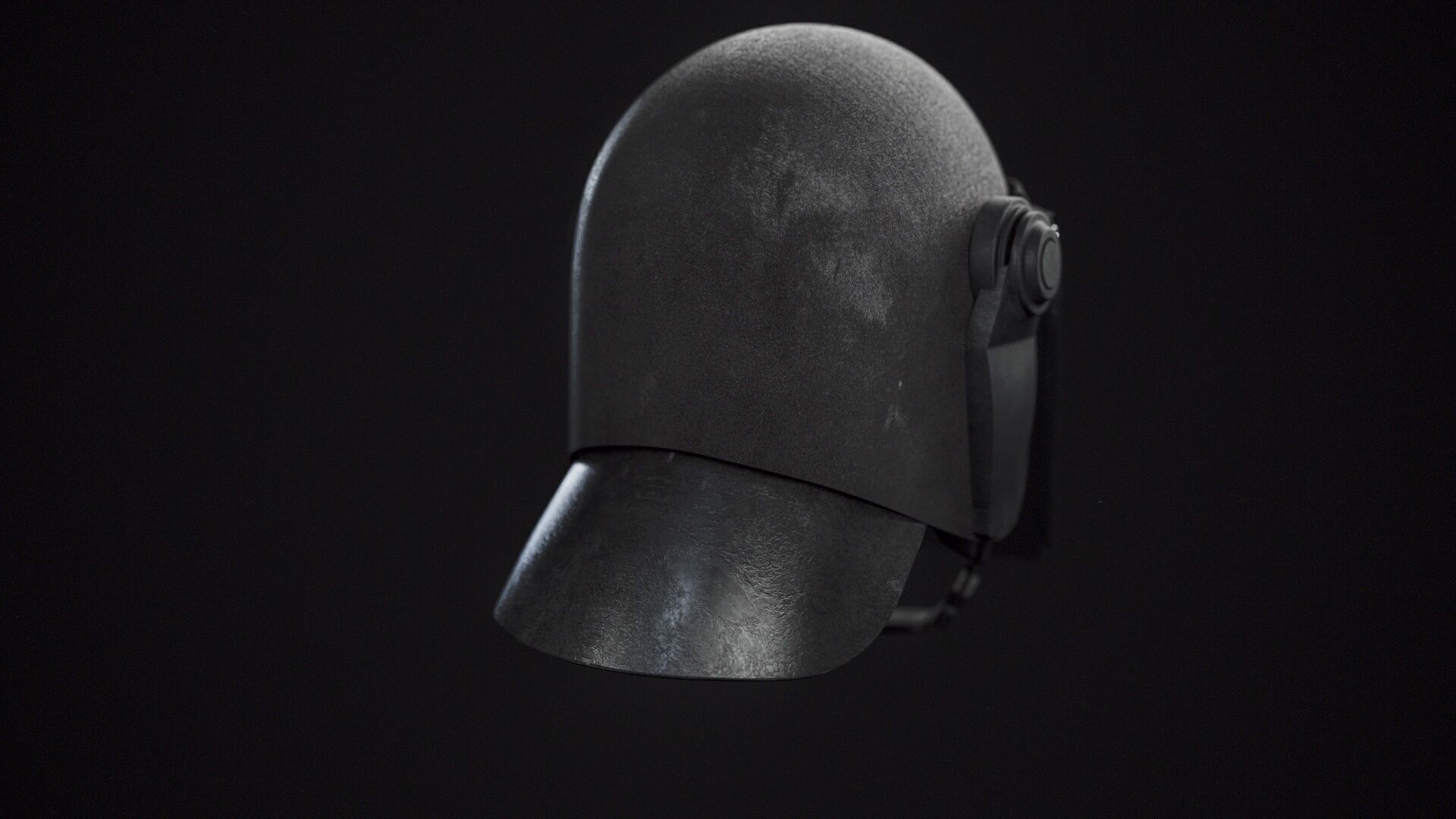 Schuberth P100N Riot Helmet 3D for GTA V and FiveM Low-poly 3D model_14