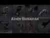 Ashen Barbarian Arm2 Low-poly 3D model_3