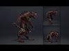 Ashen Barbarian Arm1 Brutal Low-poly 3D model_2
