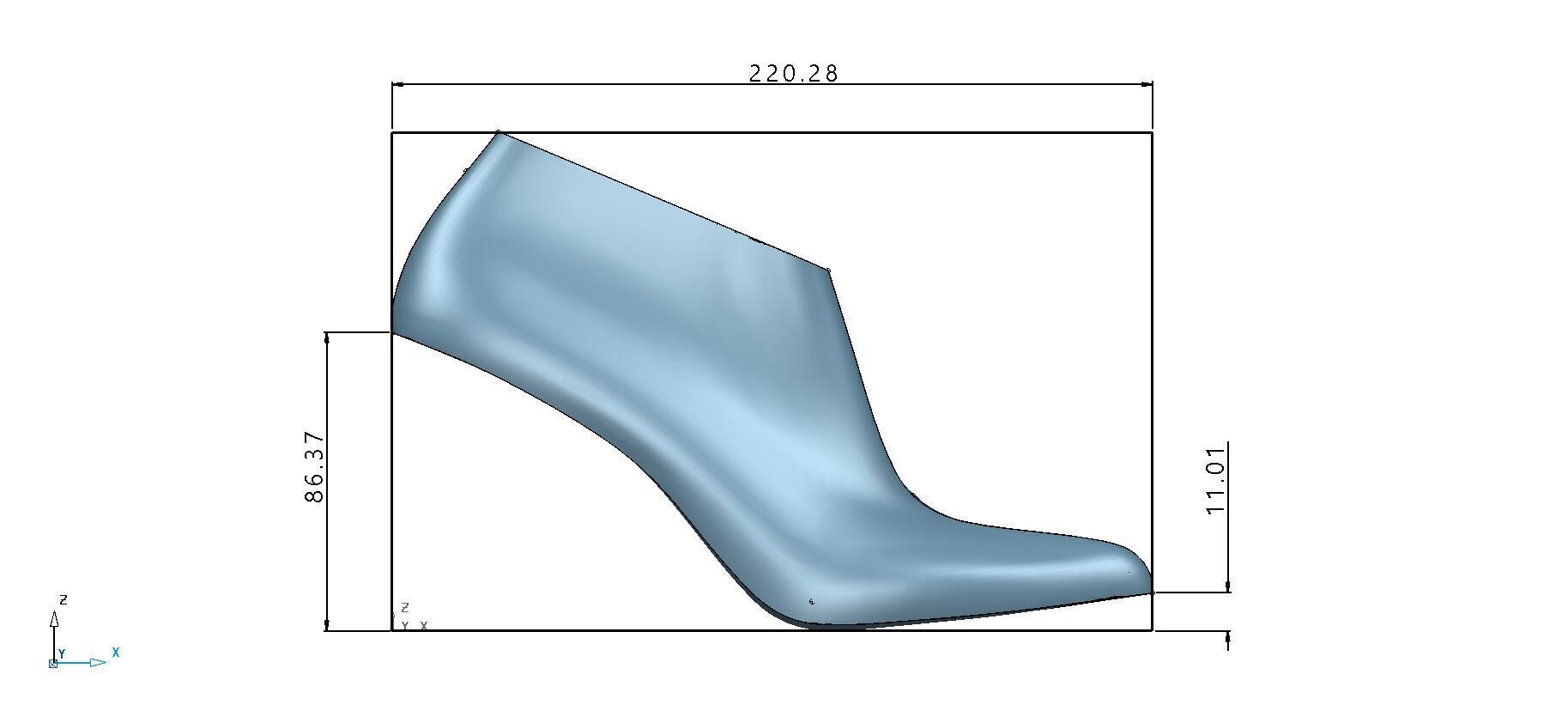 Shoe Last 3D print model_1