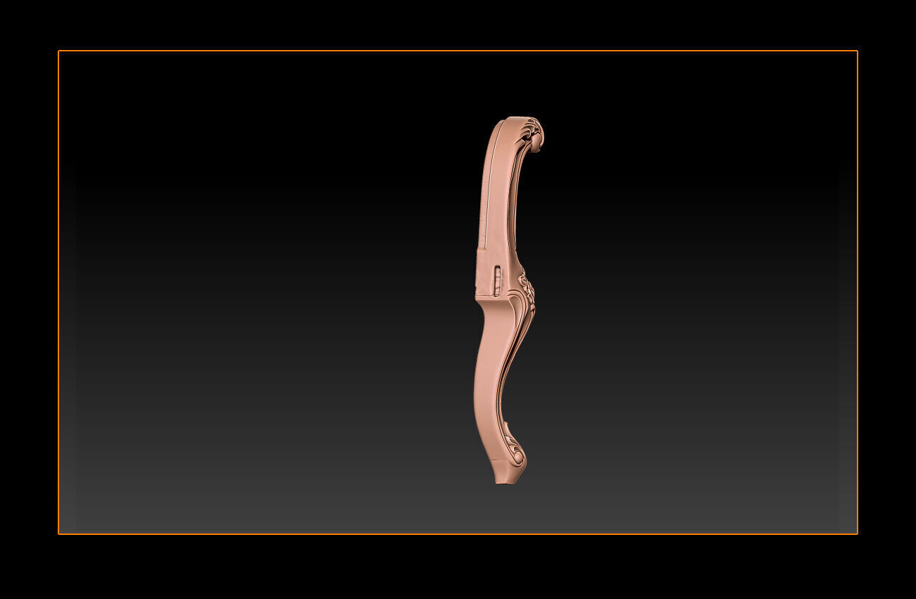 Classic Table and Chair Leg Model Kit - 036 3D print model_8