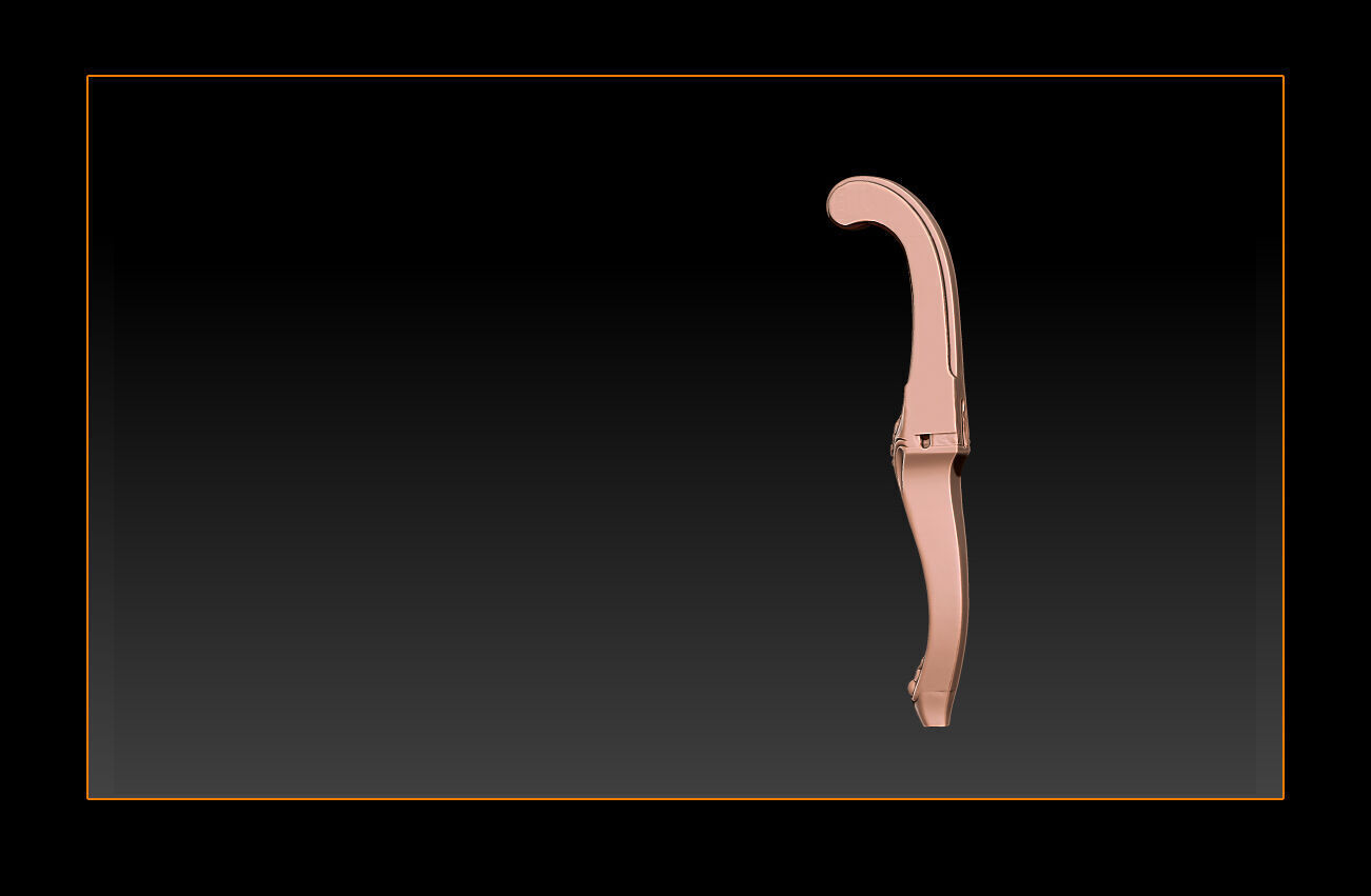 Classic Table and Chair Leg Model Kit - 036 3D print model_7