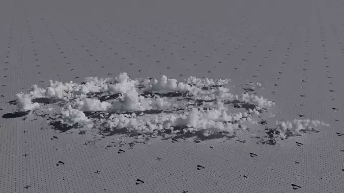 VDB Cumulonimbus Cloud Field 10