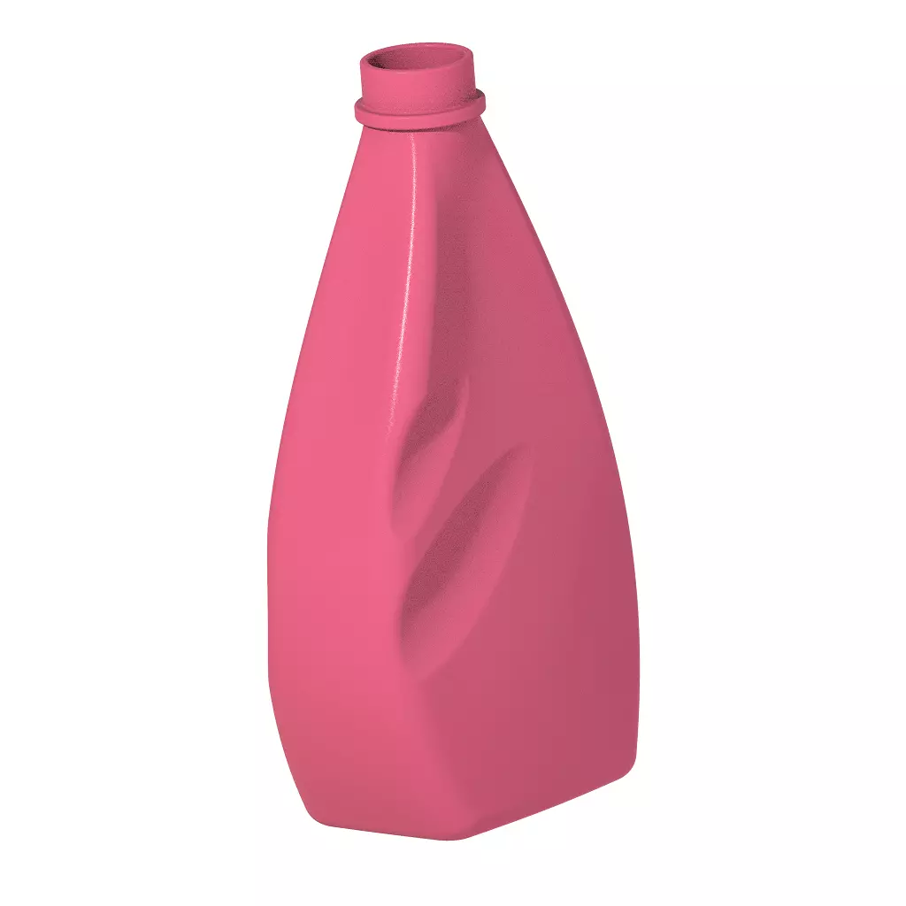 Elegant Detergent Bottle 3D print model_0