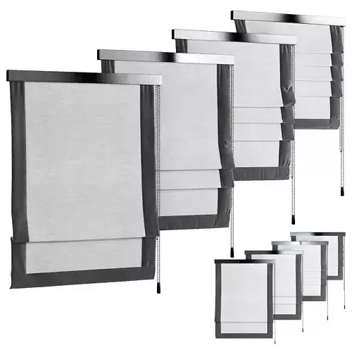 Roman Blinds Curtain Set