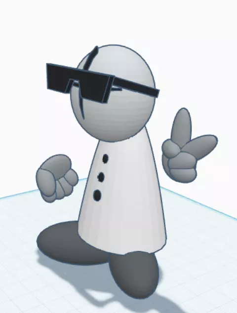 Grunt Guy 3D print model