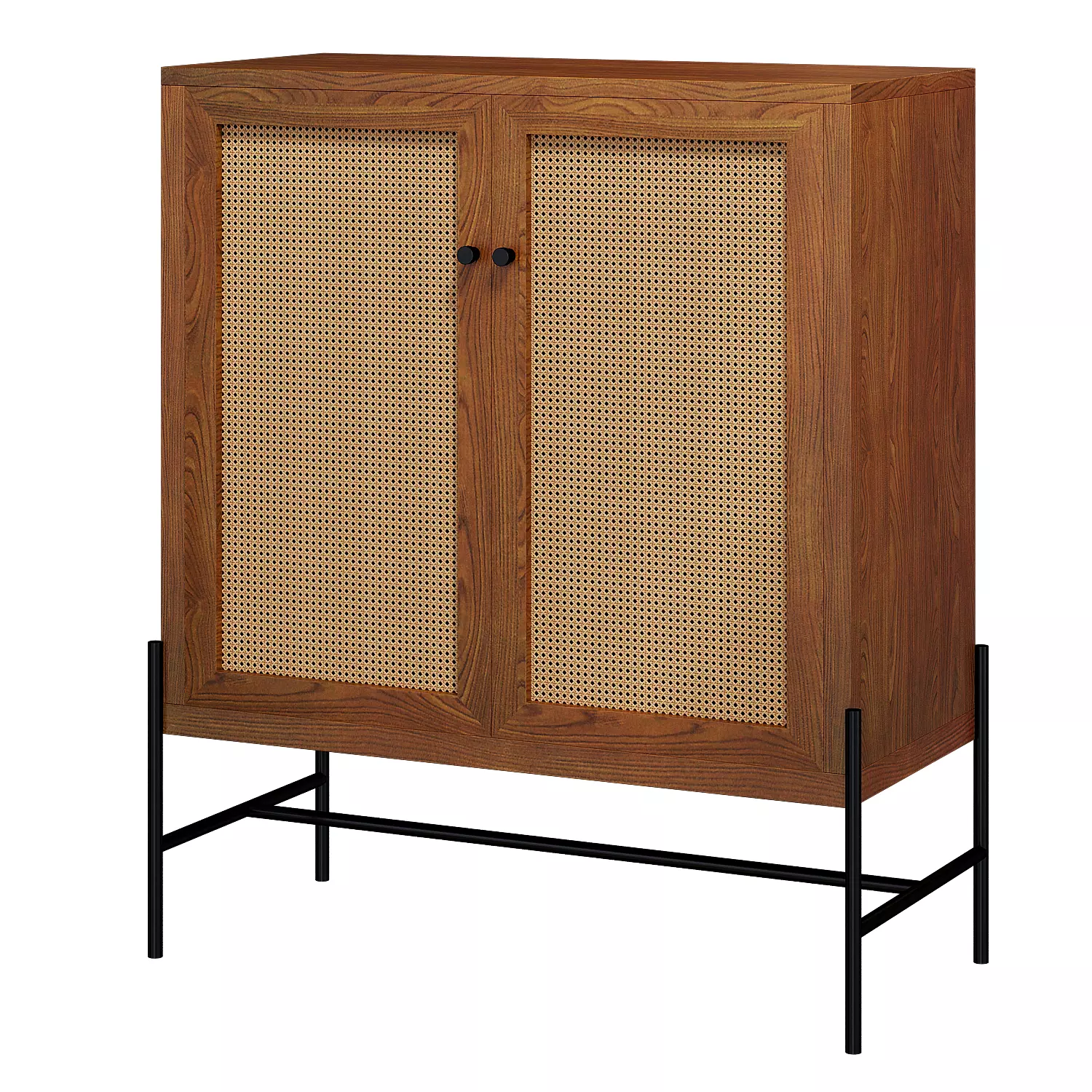 Sideboard with Viennese weave Vienna 3D model_0