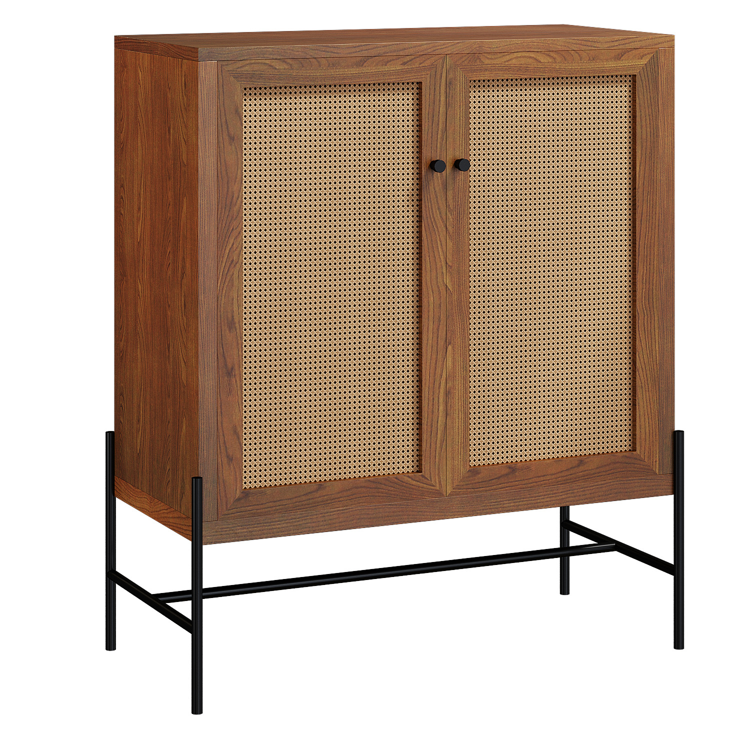 Sideboard with Viennese weave Vienna 3D model_1