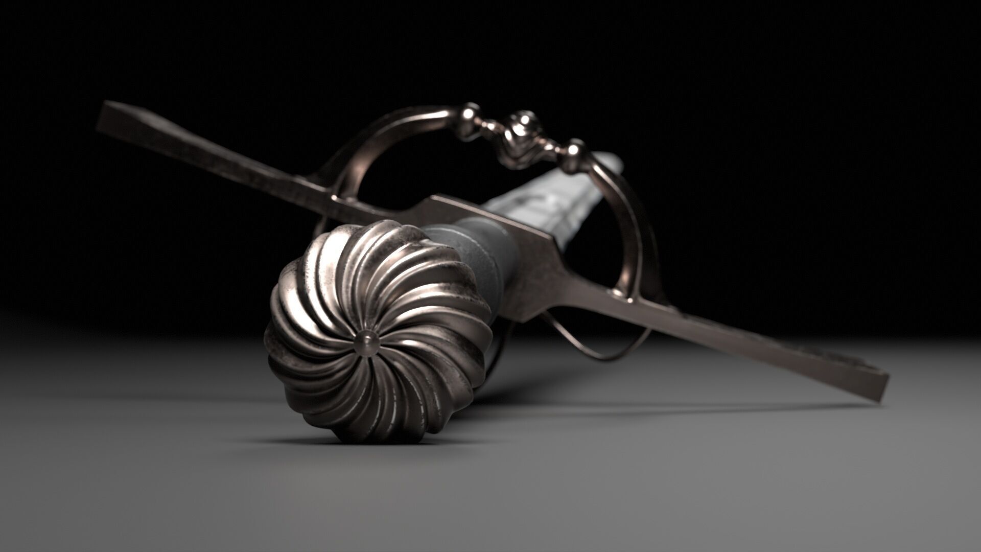 FIGHTING SWORD 3D model_2