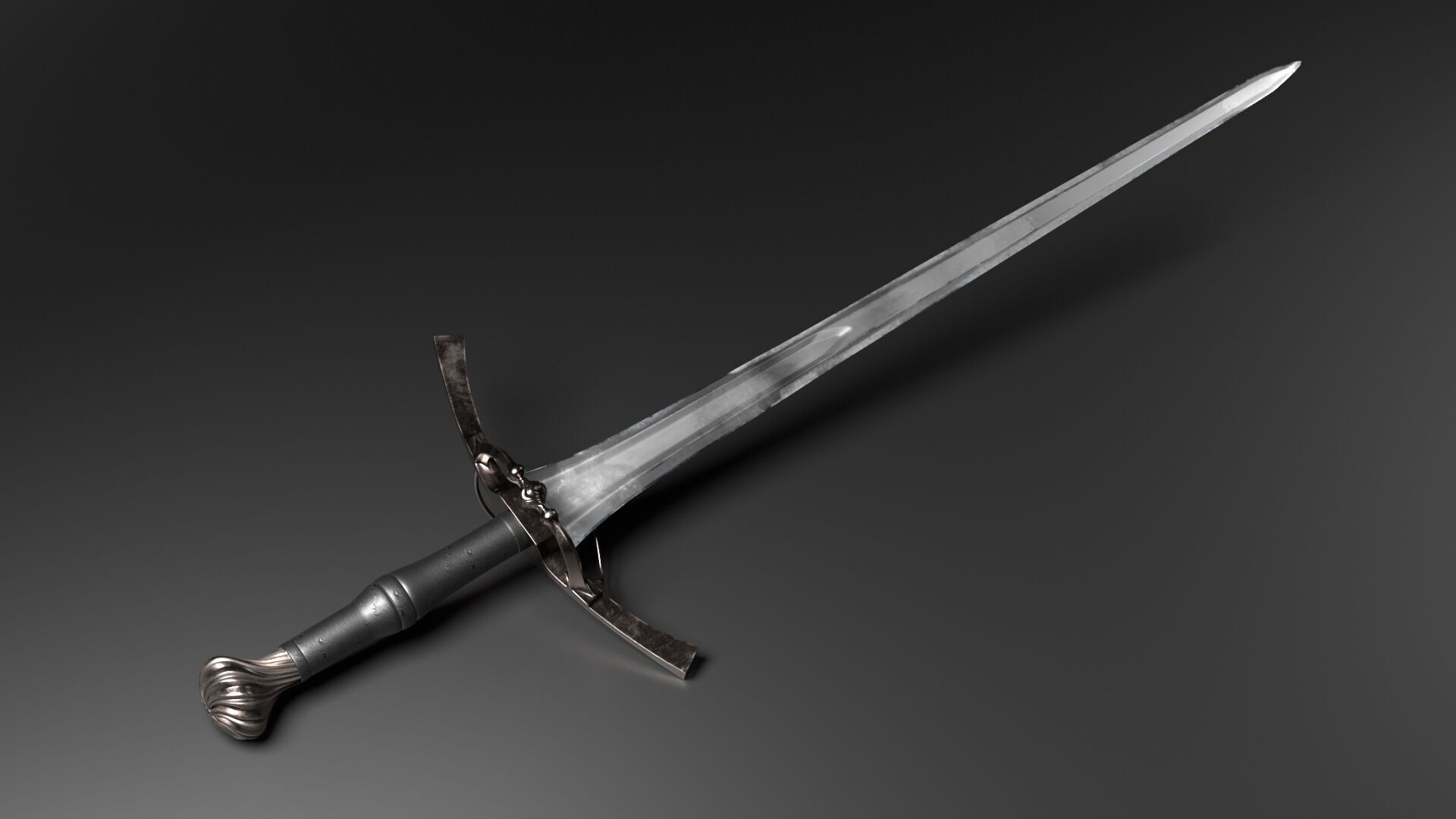 FIGHTING SWORD 3D model_4