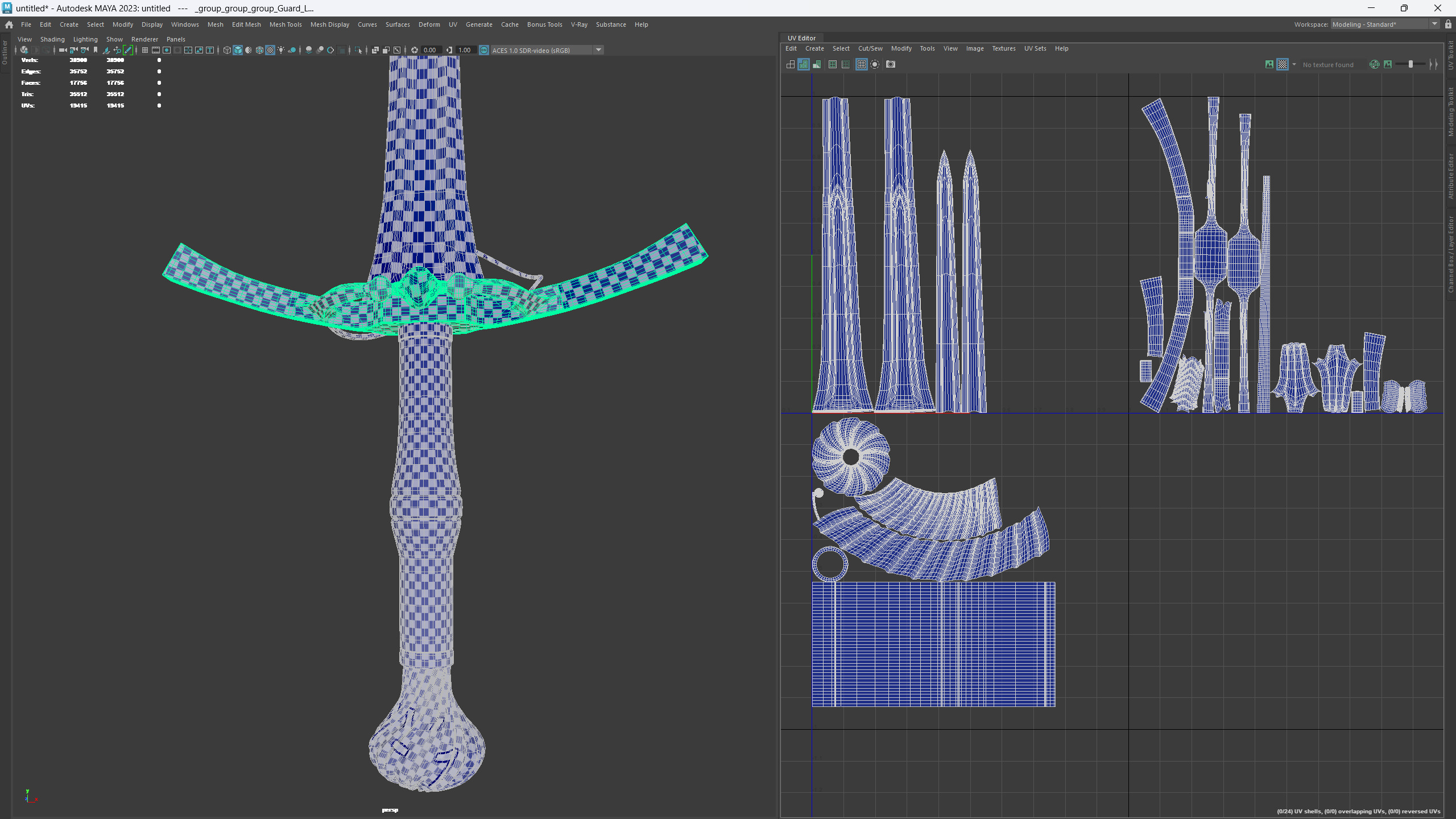 FIGHTING SWORD 3D model_6