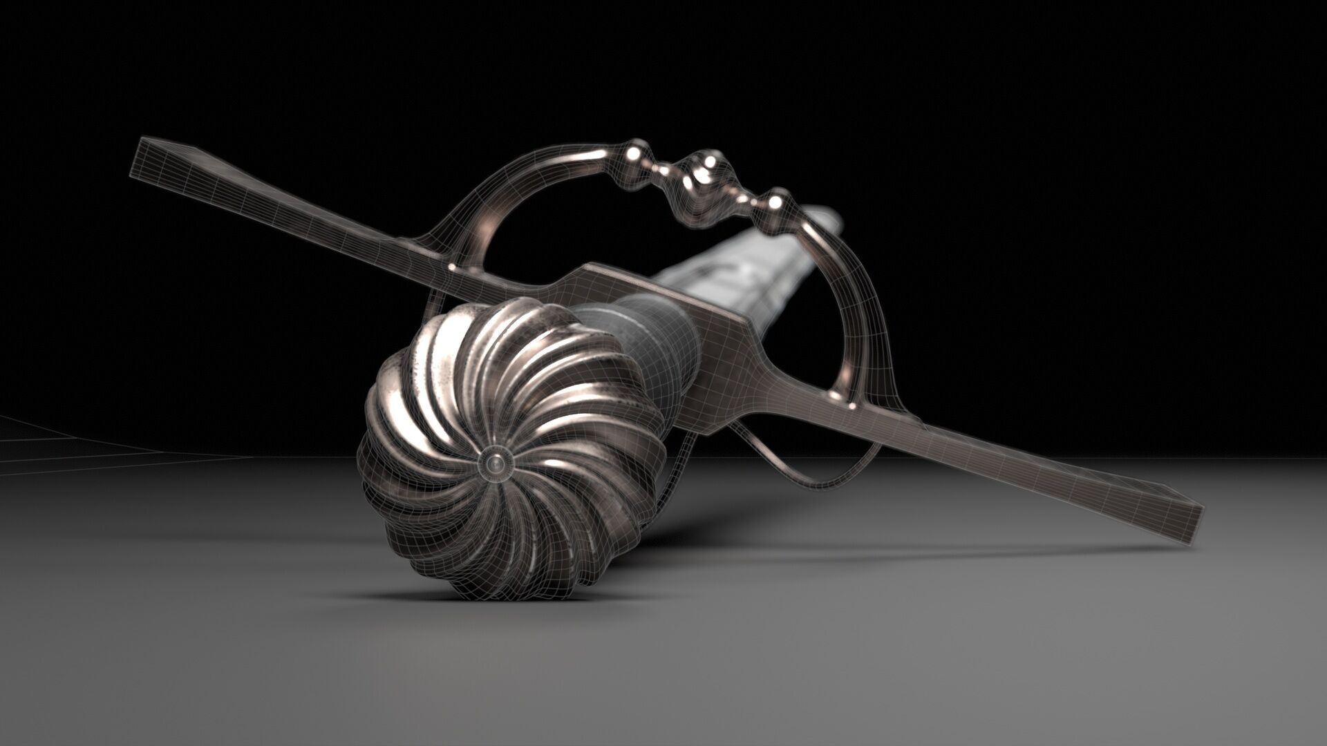 FIGHTING SWORD 3D model_3