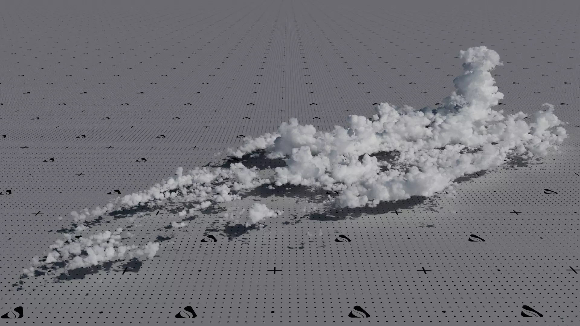 VDB Cumulonimbus Cloud Field 11 3D model_0