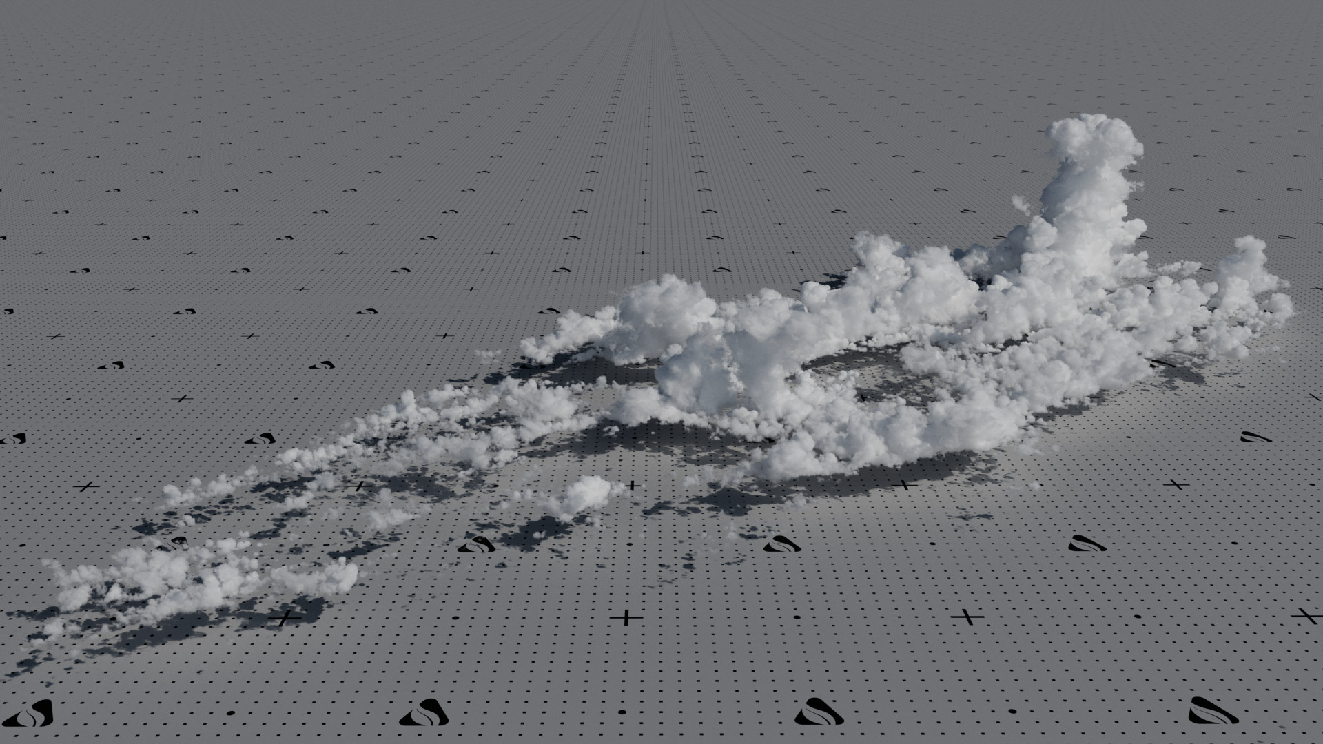 VDB Cumulonimbus Cloud Field 11 3D model_7