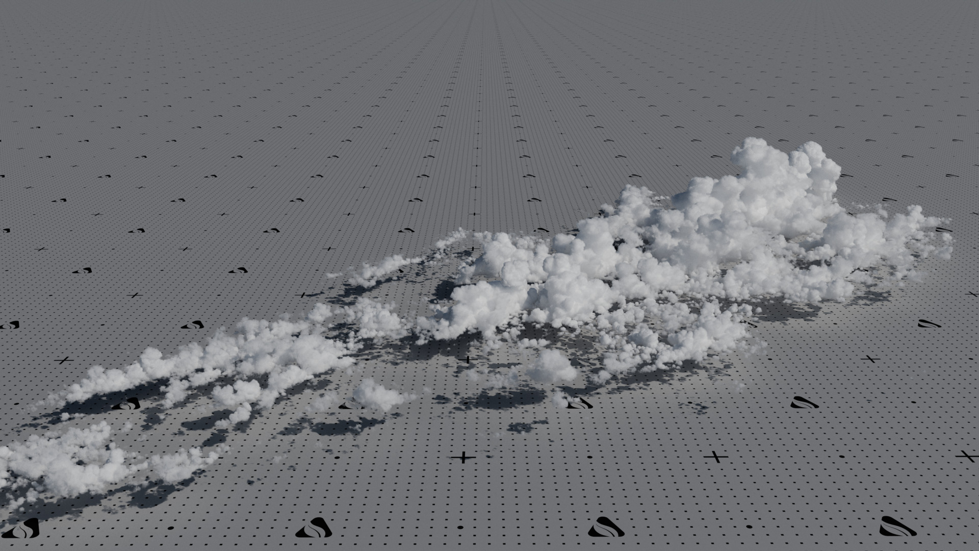 VDB Cumulonimbus Cloud Field 11 3D model_5