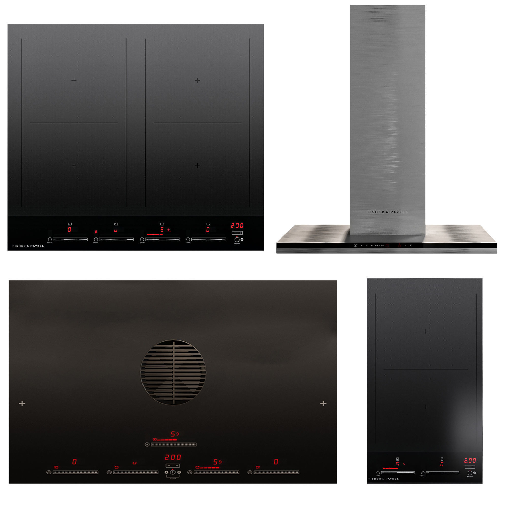   FISHER AND PAYKEL AND WHIRLPOOL KITCHEN APPLIANCE  A 3D Model Collection_17